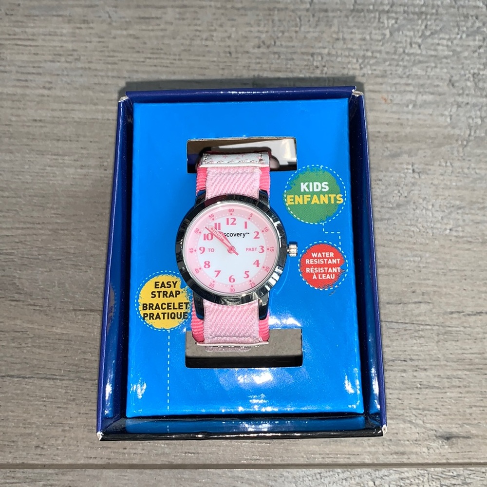 Kids Discovery Pink Watch - NIB